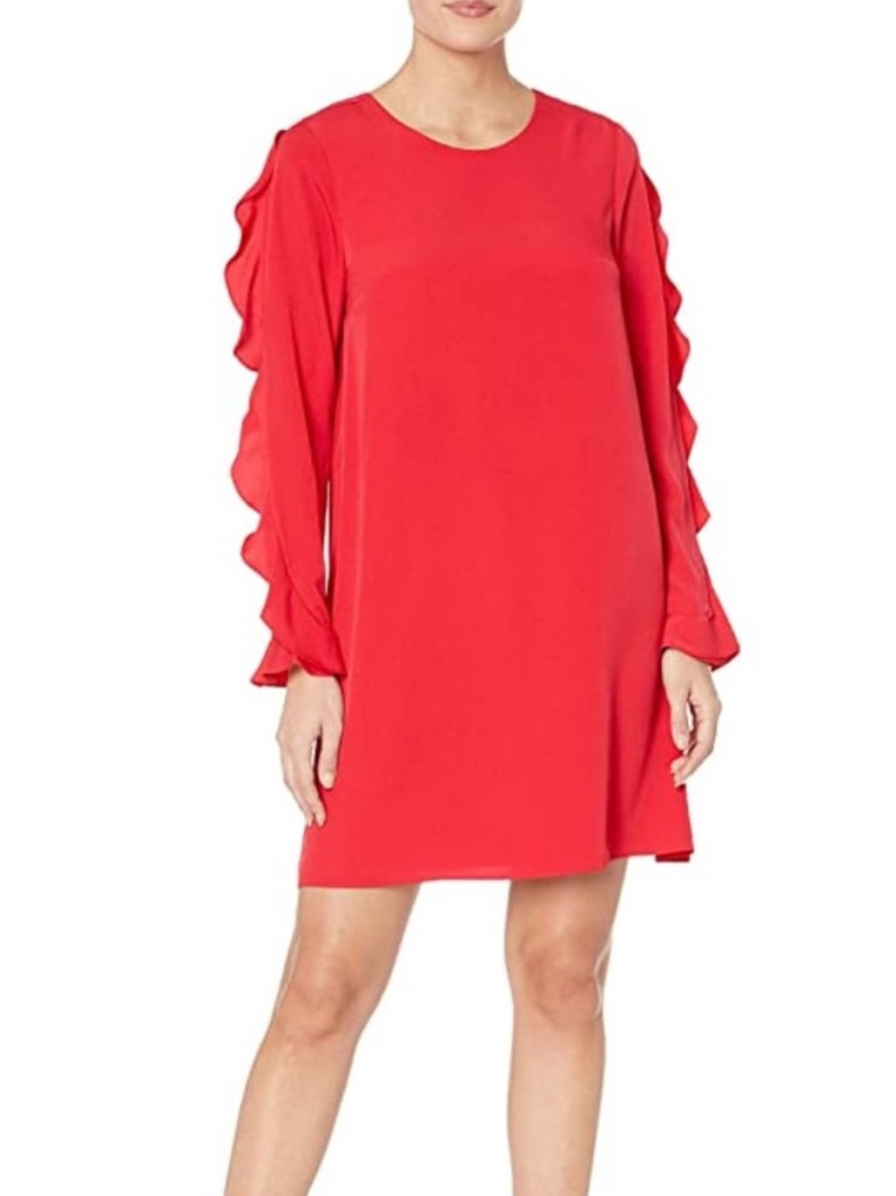 NWOT CeCe Ivy Ruffle Sleeve Shift Dress